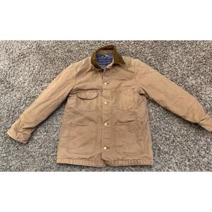 Vintage Blue Bell Jacket Brown Canvas Detroit Style Blanket Liner Mens Sz 38 (M)